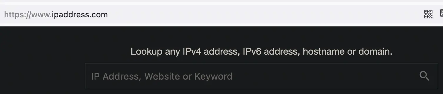 ip address